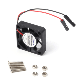 Aktiver Lüfter für Raspberry Pi 2, 3, 3B+ und 4, 3,3V oder 5V - braspi