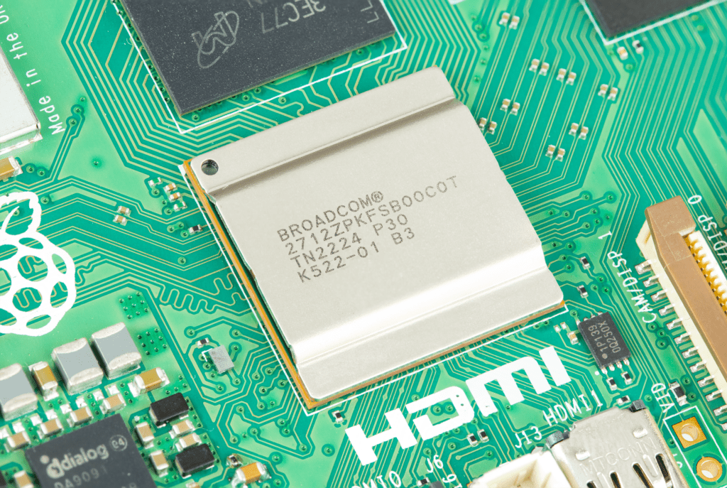 2,4 GHz Prozessor von Raspberry Pi 5